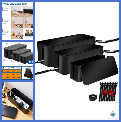 Cable management box set - box, of