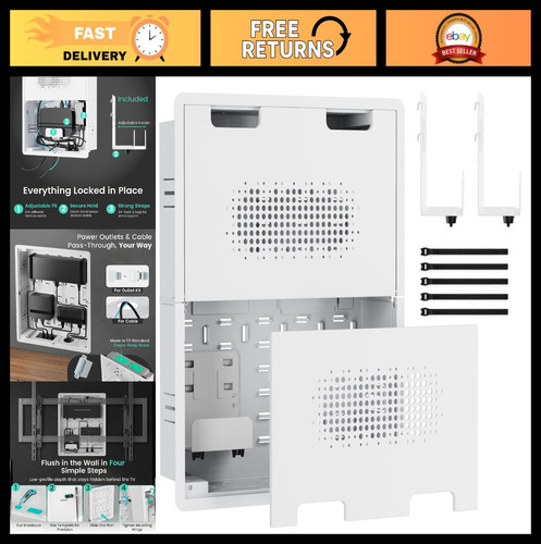Recessed wall media - 17", box