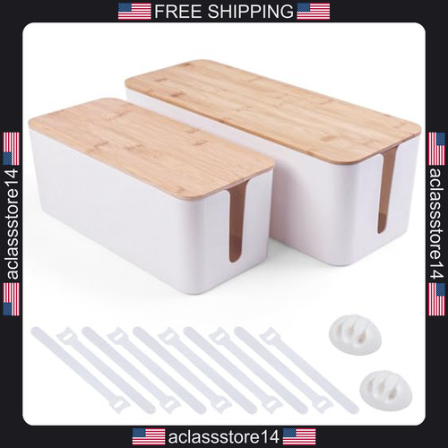 Cable management box pack - 2,