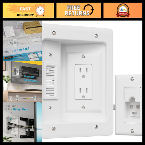 Wall mounted cord hider kit - cord,