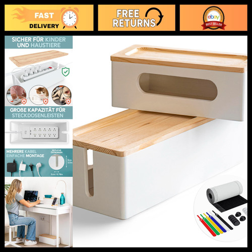 Set wood cable management - set, 2