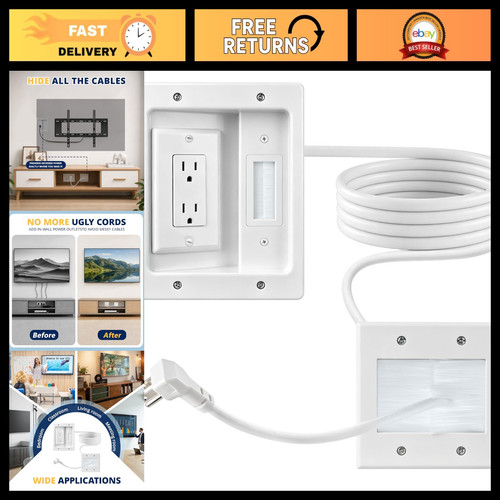 Wall cable management kit - cable,